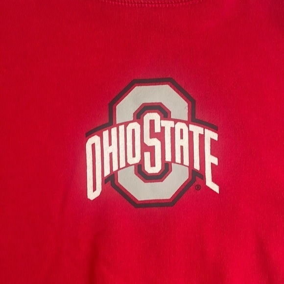 Rivalry Threads Ohio State University sweatshirt youth red logo pullover Sz S - Picture 7 of 7